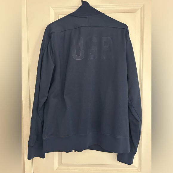 Nike Team USA Soccer Training Full Zip Track Jacket Navy Blue Men’s Size XL - Picture 2 of 4